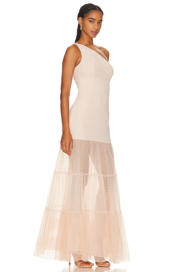 Bcbg Long Evening Dress Pink - Image 2