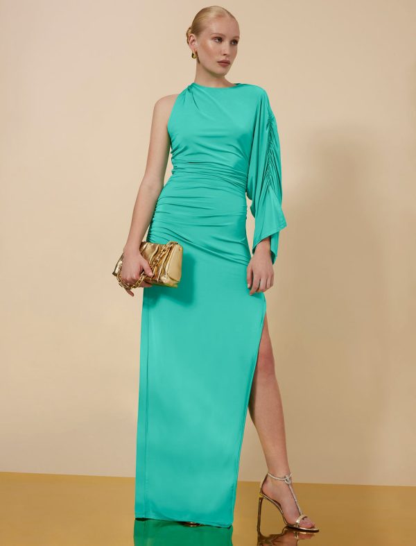 Bcbg Merritt Evening Gown Winter Green