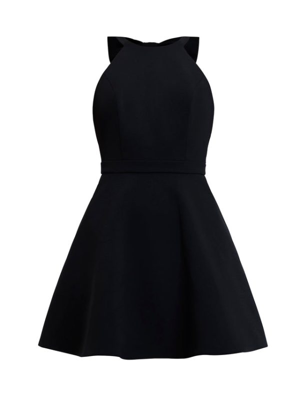 Bcbg Toni Halter Mini Dress Black - Image 7