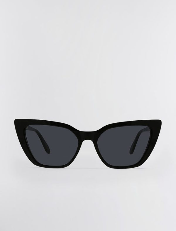 Bcbg Kendall Cat Eye Sunglasses Black - Image 3