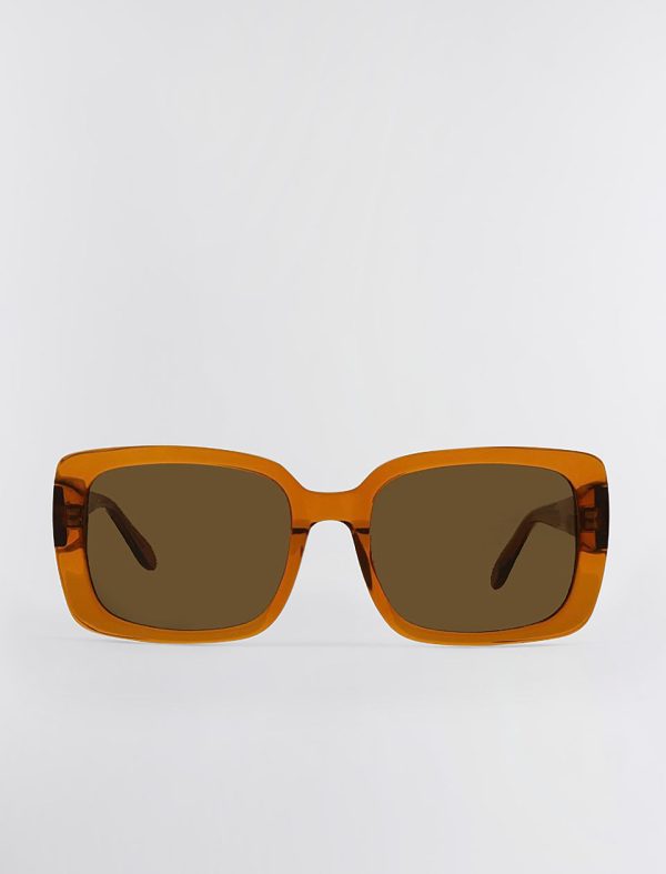 Bcbg Rectangle 1982 Sunglasses Apricot - Image 2