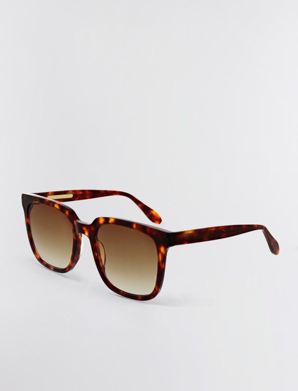 Bcbg Classic Square Sunglasses Tort