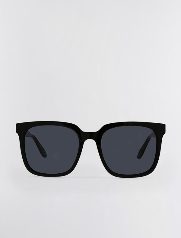 Bcbg Classic Square Sunglasses Black - Image 3