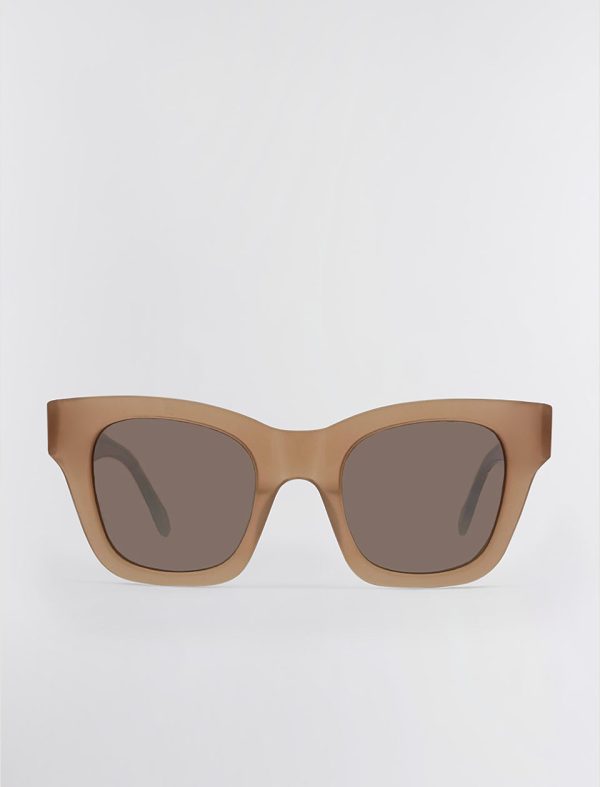 Bcbg Modern Muse Square Sunglasses Nude - Image 2