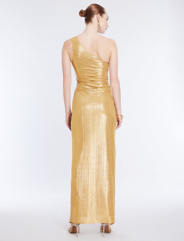 Bcbg Leoni One Shoulder Dress Trophy Cup - Image 4