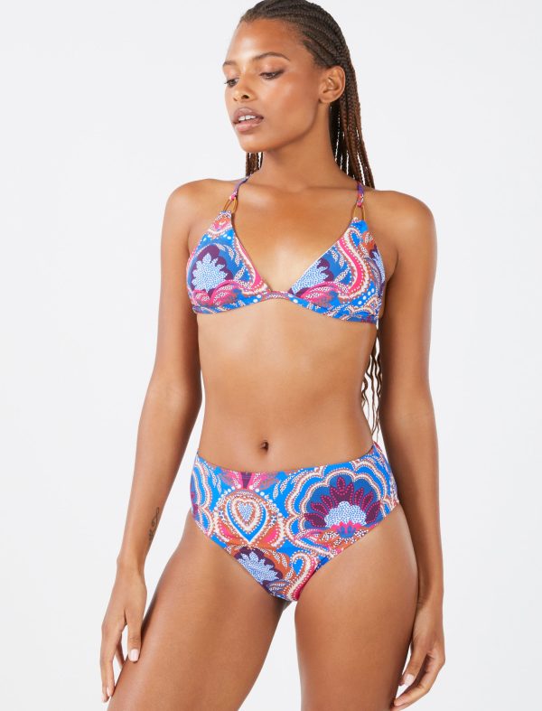 Bcbg Champagne Dream High-Waist Bikini Bottom