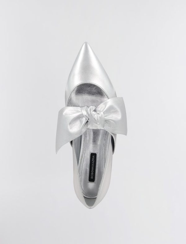 Bcbg Prely Ballet Flat Silver - Image 3