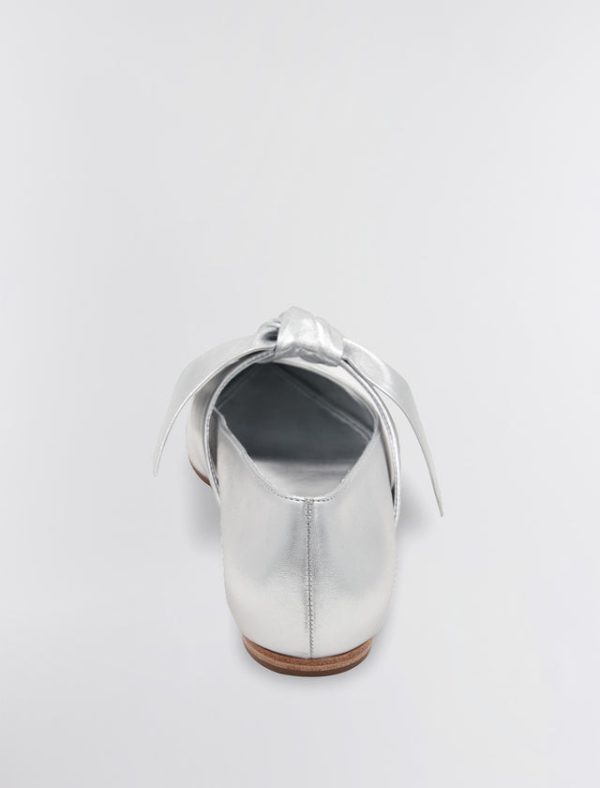 Bcbg Prely Ballet Flat Silver - Image 5