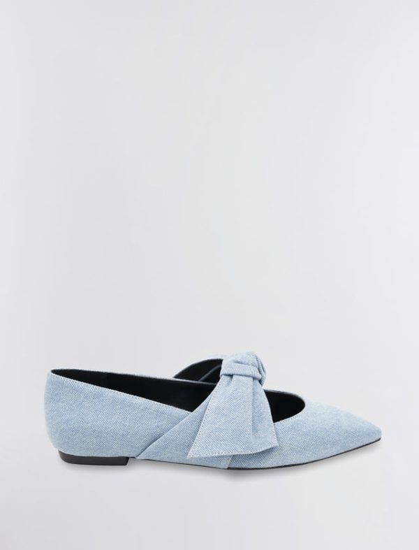 Bcbg Prely Ballet Flat Denim - Image 3