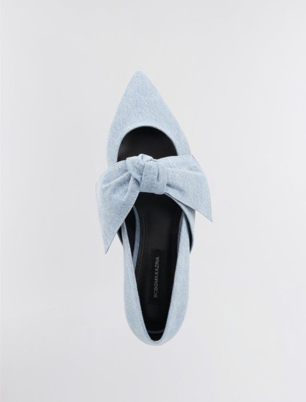 Bcbg Prely Ballet Flat Denim - Image 5