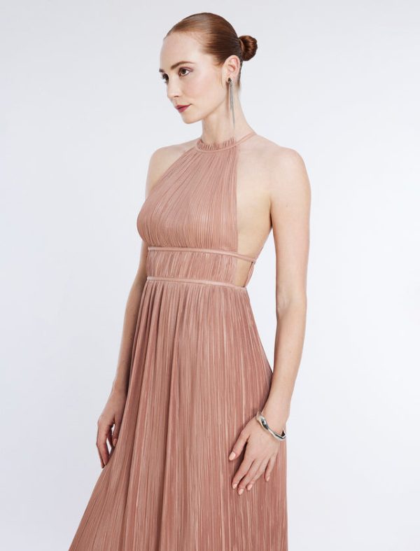 Bcbg Helenia Evening Gown Cafe Au Lait - Image 5