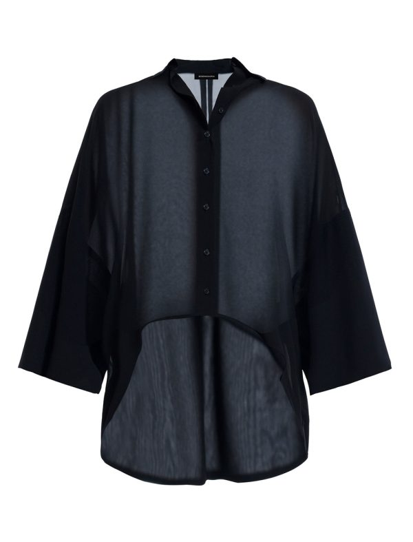 Bcbg Button-Up Batwing Top - Image 7