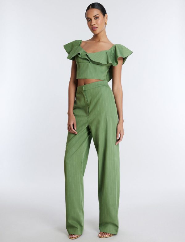 Bcbg Pinstripe Trouser - Image 3