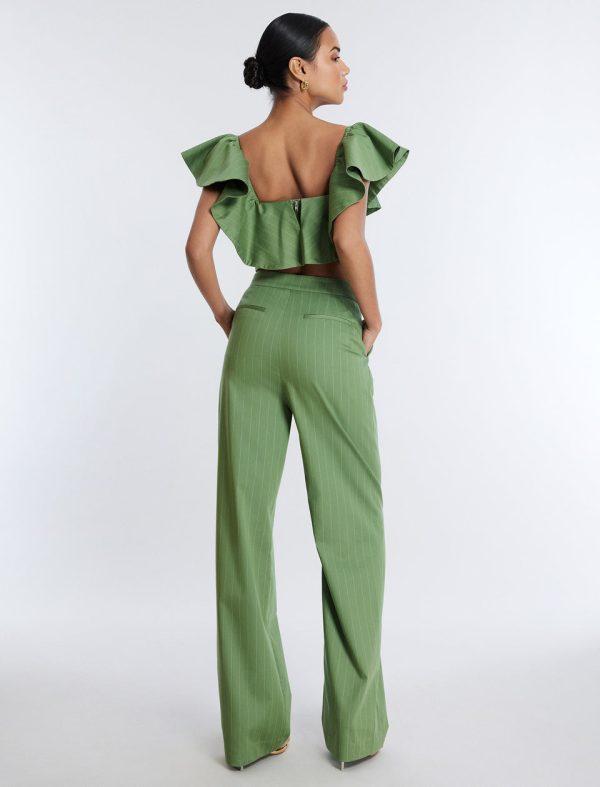 Bcbg Pinstripe Trouser - Image 4