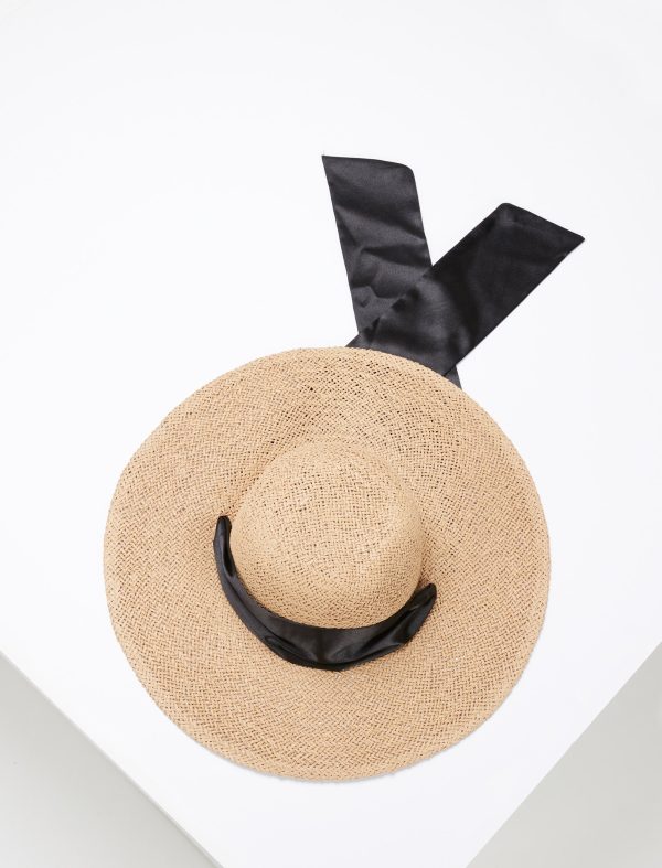 Bcbg Chevron Weave Floppy Hat - Image 2