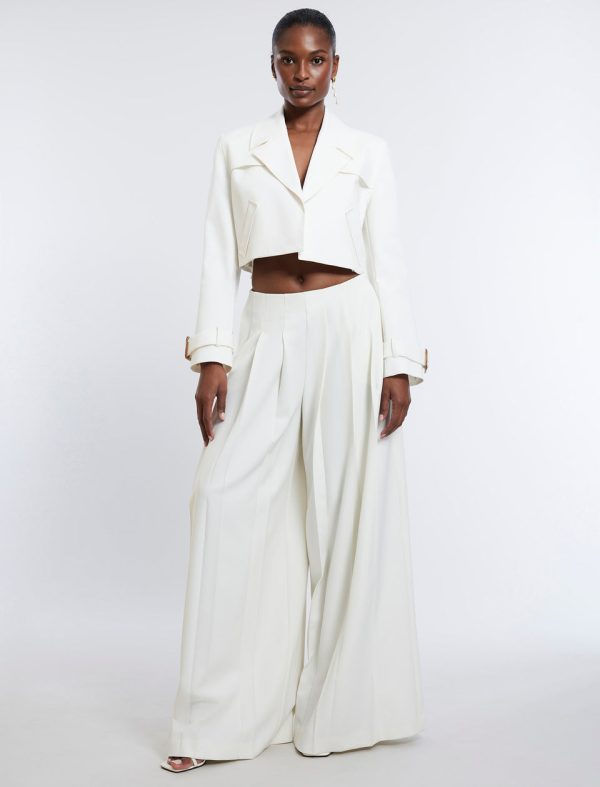 Bcbg Cropped Trench Jacket - Image 2