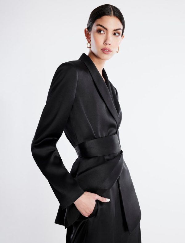 Bcbg Harrison Satin Blazer - Image 5