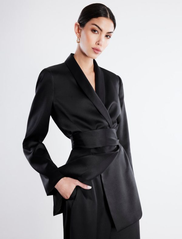 Bcbg Harrison Satin Blazer - Image 6