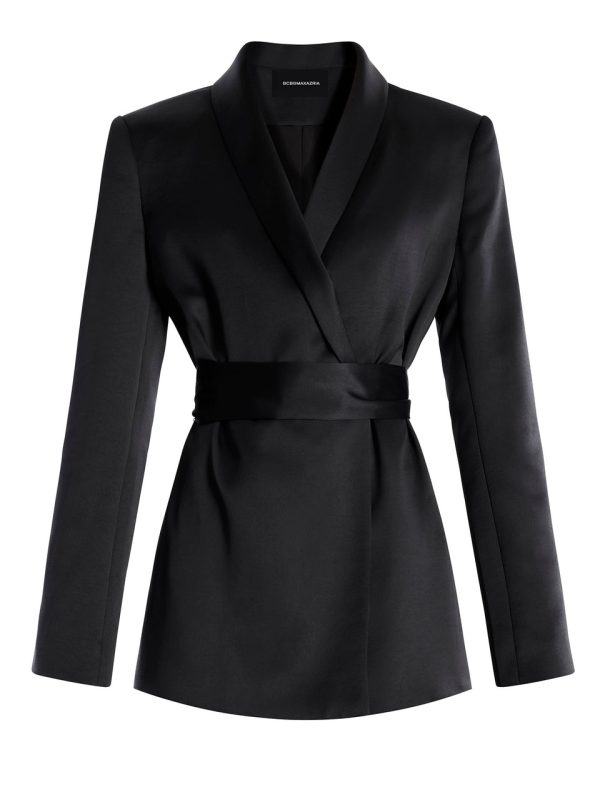 Bcbg Harrison Satin Blazer - Image 7