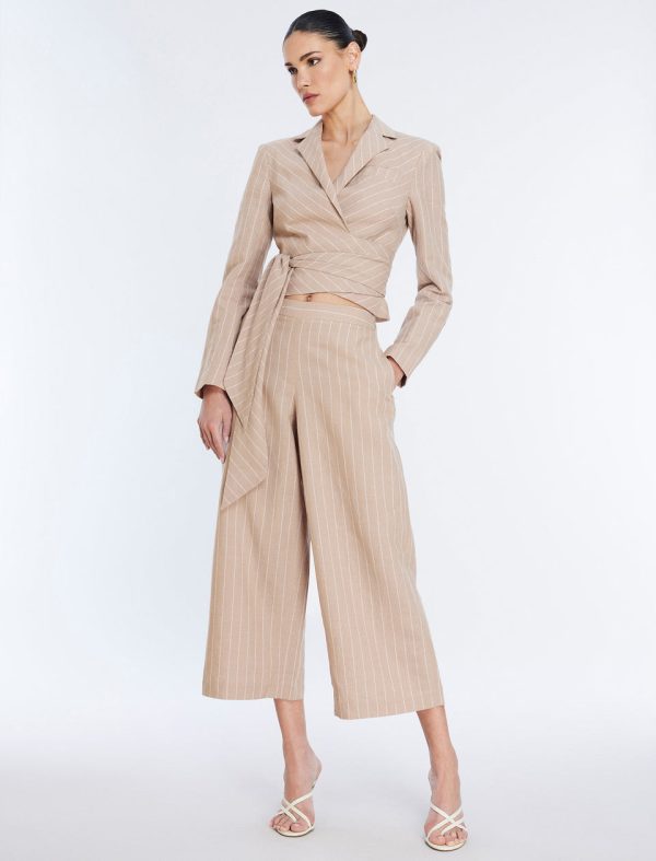 Bcbg Wide-Leg Crop Pant - Image 5