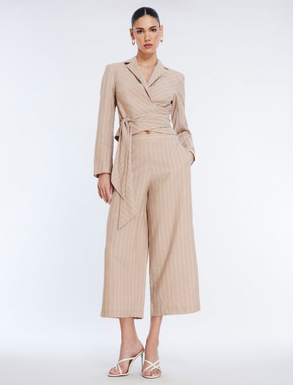 Bcbg Wide-Leg Crop Pant - Image 6