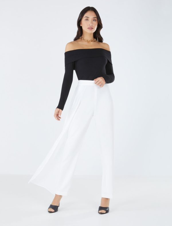 Bcbg Chiffon Layer Slim Pant - Image 2