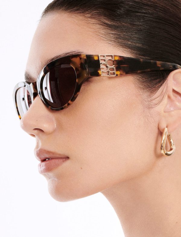 Bcbg Signature Oval Icon Sunglasses - Image 5