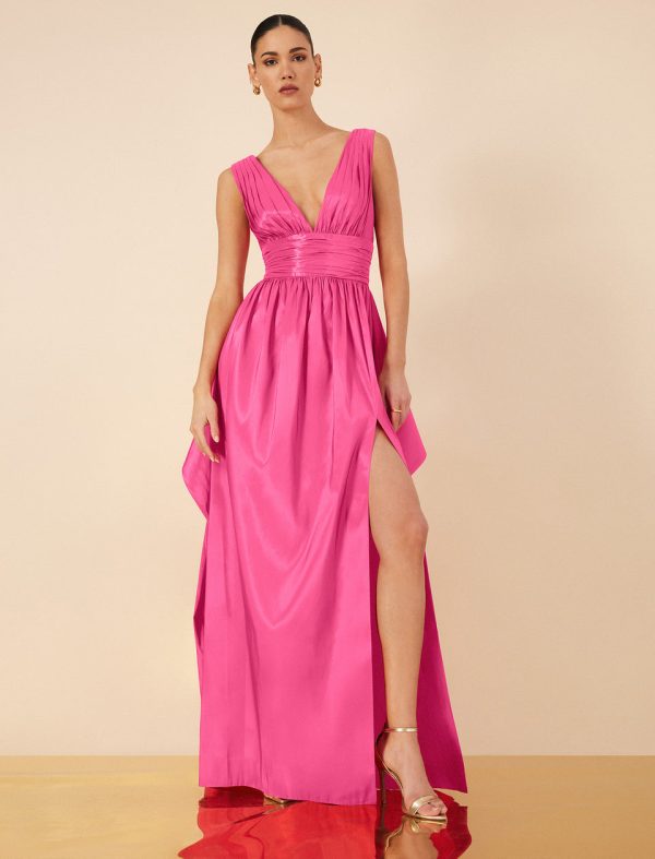 Bcbg Phoenix Plunging V-Neck Gown - Image 2