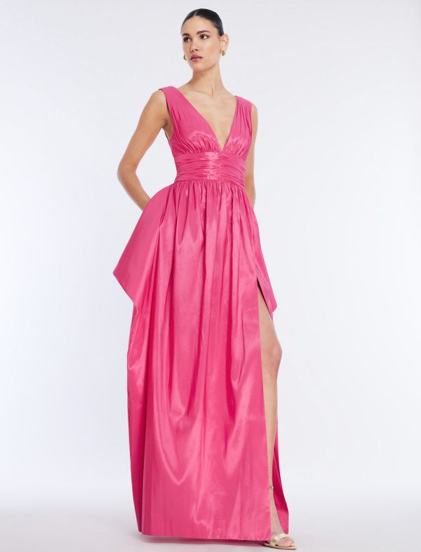 Bcbg Phoenix Plunging V-Neck Gown - Image 5