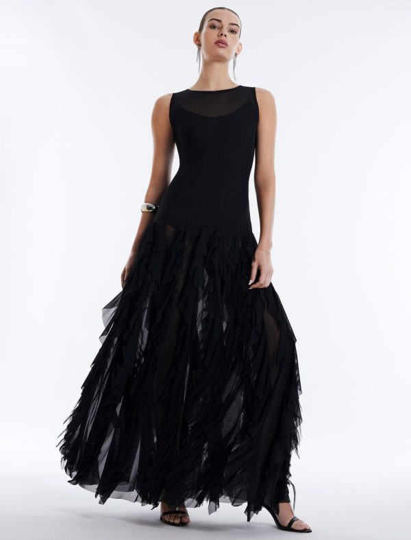 Bcbg Gown Abbie Tulle Evening Gown - Image 3