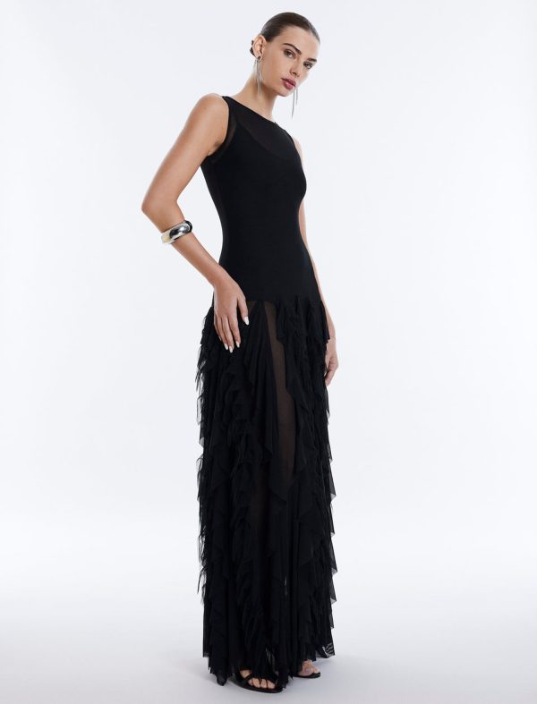 Bcbg Gown Abbie Tulle Evening Gown - Image 4