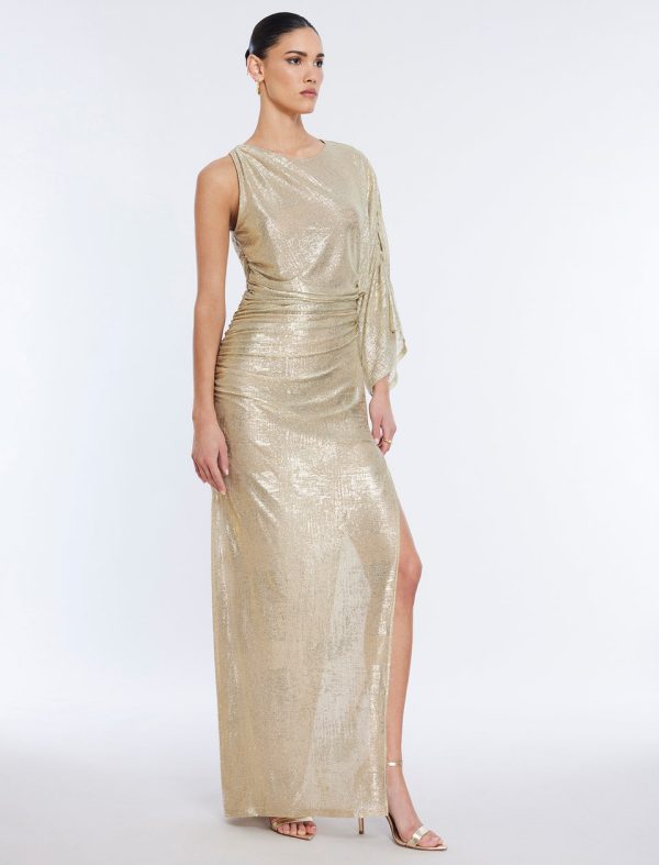 Bcbg Ilona Metallic Evening Gown - Image 2