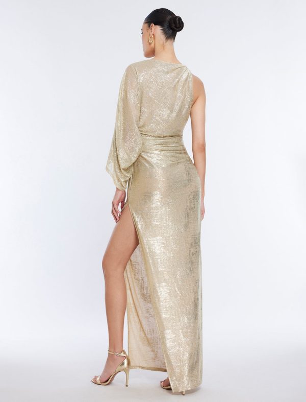 Bcbg Ilona Metallic Evening Gown - Image 4