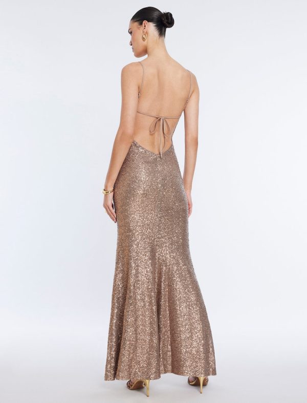 Bcbg Jiona Sequined Evening Gown - Image 2