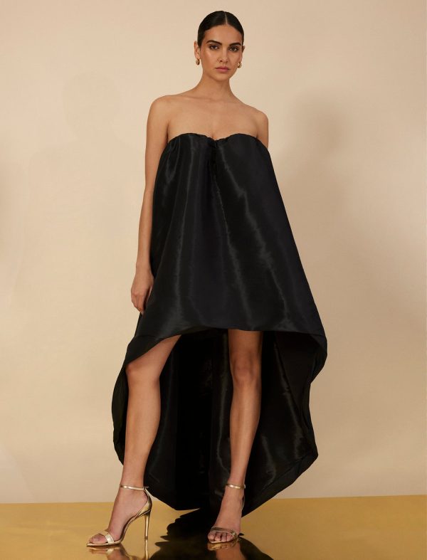 Bcbg Bronwen Strapless High-Low Gown