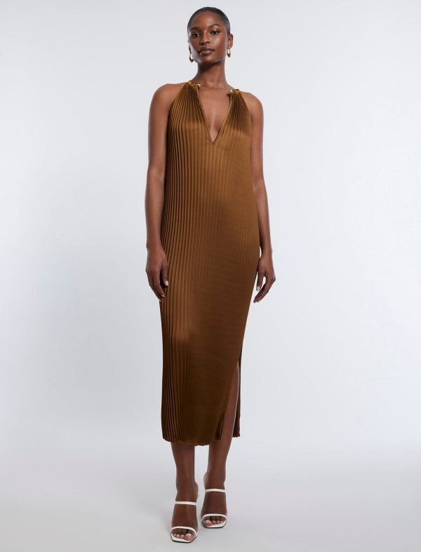 Bcbg Bryony Pleated Shift Dress - Image 5