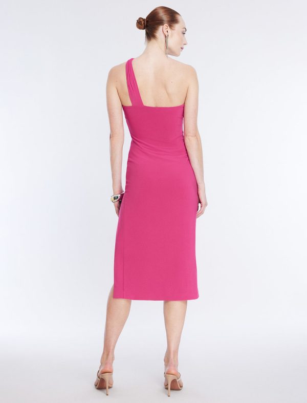 Bcbg Matilda One Shoulder Midi Dress - Image 4