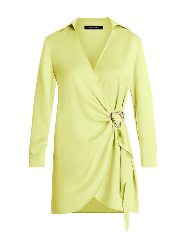 Bcbg Connie Faux Wrap Mini Dress - Image 8