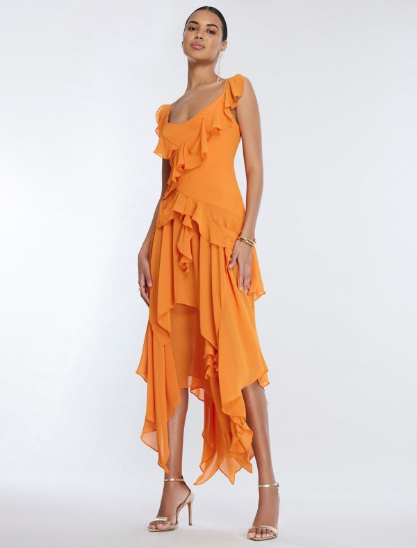 Bcbg Annabel Ruffle Dress - Image 2