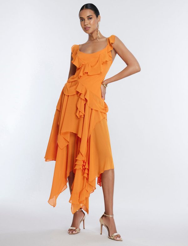 Bcbg Annabel Ruffle Dress - Image 5