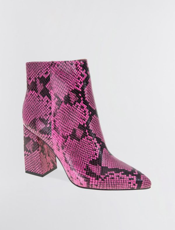 Bcbg Briel Snakeskin Bootie