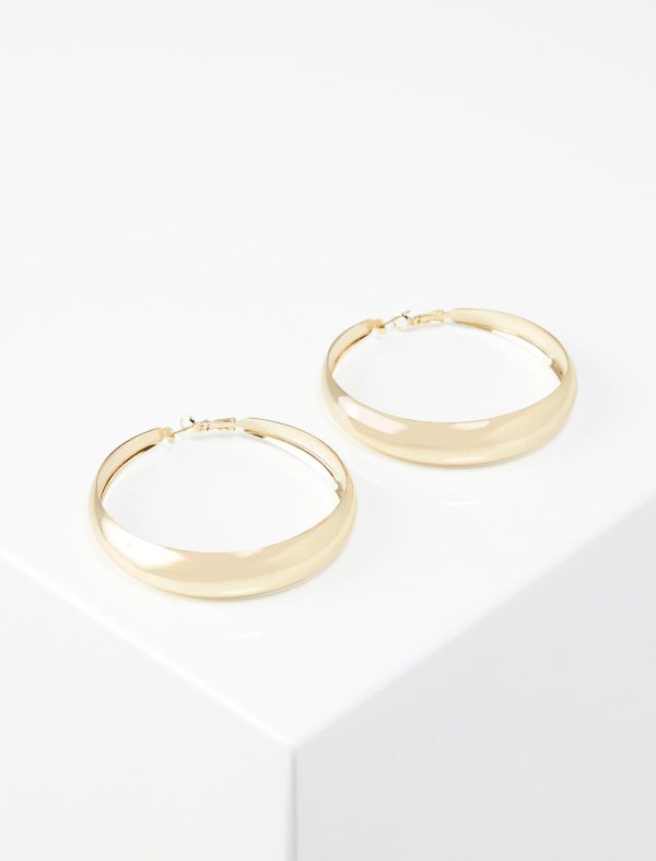 Bcbg Chunky Hoop Earrings