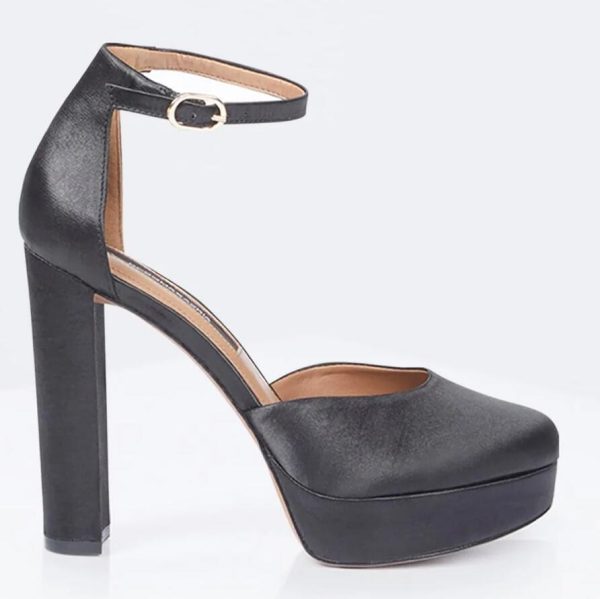 BCBG CICI PLATFORM PUMP HEEL - BLACK - Image 3