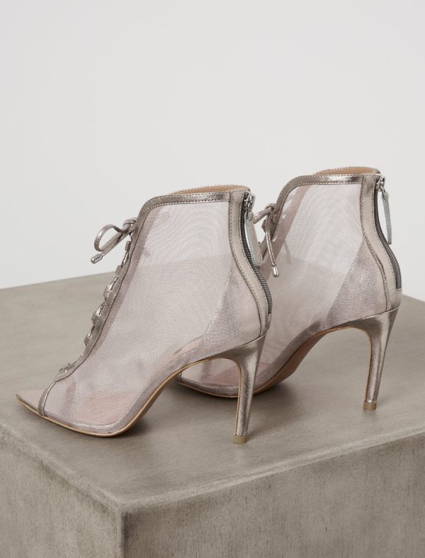 Bcbg Ellise Mesh Lace-Up Bootie - Image 2