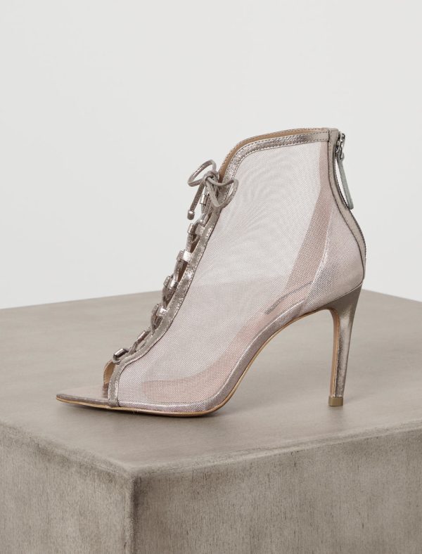 Bcbg Ellise Mesh Lace-Up Bootie - Image 3