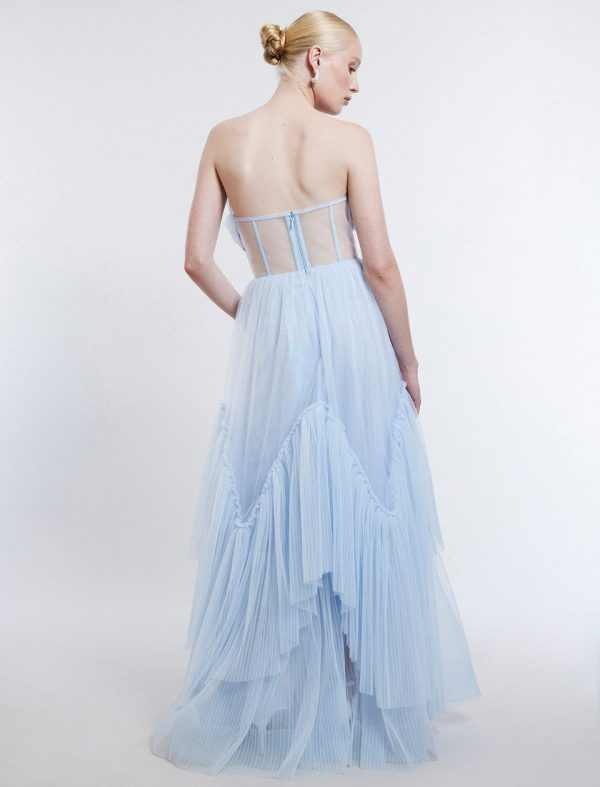 Bcbg Jeanne Strapless Tulle Gown - Image 4