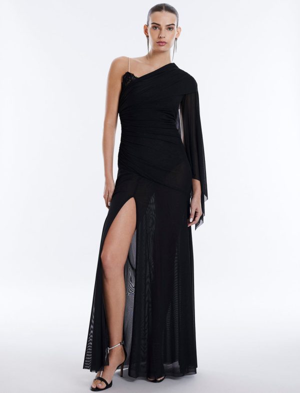 Bcbg Ularia One Sleeve Evening Gown