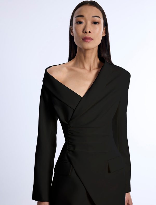 Bcbg 2025 Asymmetrical Off Shoulder Drs - Image 6