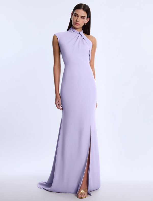 Bcbg Drape Neck Gown