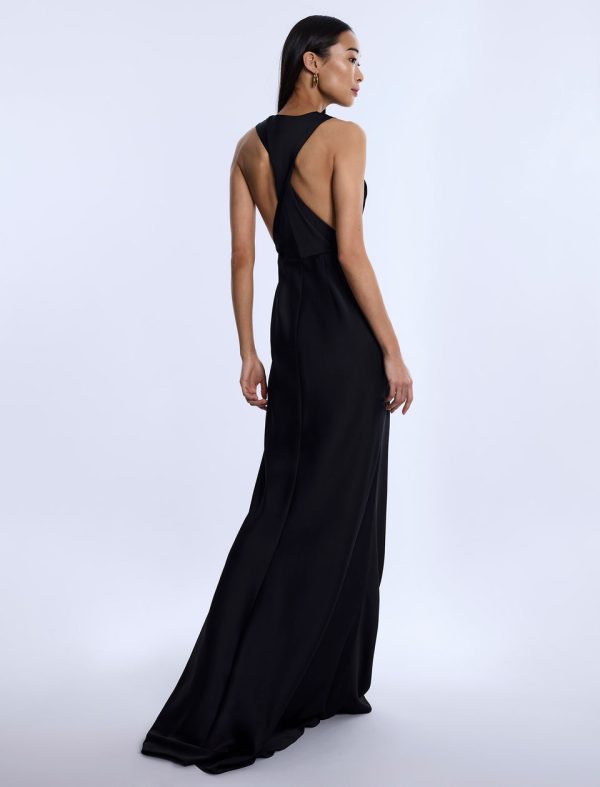 Bcbg 2025 Cowl Neck Halter Gown - Image 2